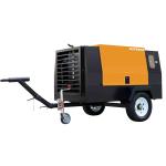portable Diesel Screw Air Compressor 185 Cfm 37kw Low diesel consumption