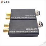 SMPTE 12G RS485 SDI To Fiber Optic Converter 15VDC With Tally Signal