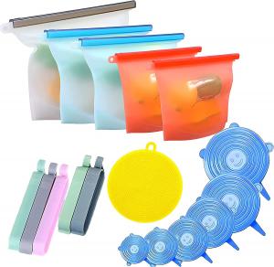 Wholesale Kitchen Odorless Silicone Storage Bag For Freezing Practical from china suppliers