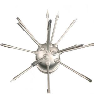 Wholesale OEM ODM Service Lightning Repeller , ESE Lightning Rod For Building from china suppliers