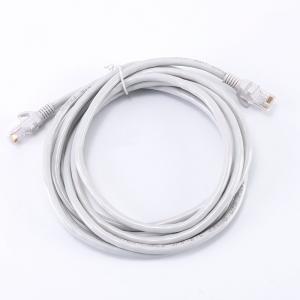 China Slim 24awg OEM Bare Copper Cat5e Patch Cord Network Ethernet Cable on sale