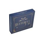 Custom Book Shape Rigid Cardboard Magnetic Closure Gift Box Packaging With EVA