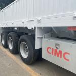 CIMC 3 / 4 Axles Fence Semi Trailer 60 70 Tons Fenced Cargo Trucks SHACMAN
