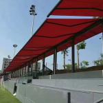 Outside WaterProof Full Cassette Awning Sunshade Outdoor Retractable Motorized