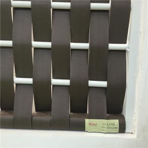 Wholesale Strong Force Rolling Plastic Rattan Material Dark Brown 30mm 100% PVC from china suppliers