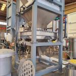Carbon Steel Bulk Jumbo Bag Unloader For Discharging Station