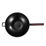 Heatproof Kitchen Frying Pans Wok Cooking Pan PFLUON Coating 20cm Handle