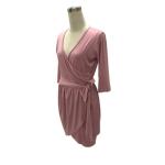 Long sleeve Light and dark green contrast color Slim Look 3xl plus size dress
