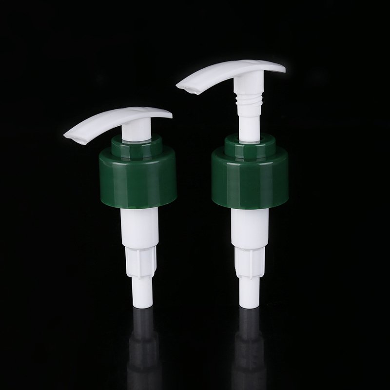 28/410 Smooth Plastic Pump for Soap Dispenser in Green