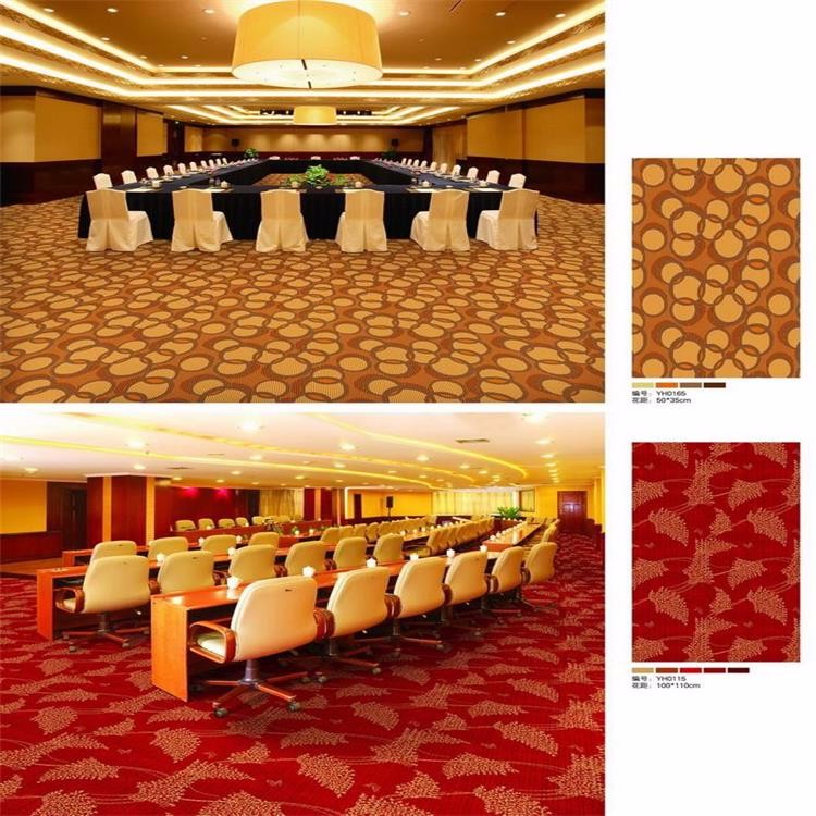 Classical Soft Nylon Carpet Machine Woven Technics Fire Resistant Feature