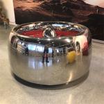 Engine Modeling Sculpture Furniture Art Mirror Surface Round Stainless Steel