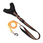 Fashion Custom Bungee Elastic Extended Retractable Nylon Braided Rope Dog Leash