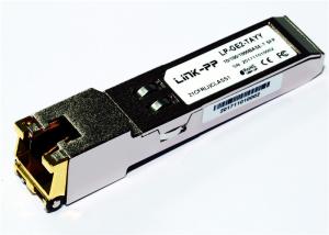 Wholesale Rj45 Copper SFP 10/100/1000 BASE-T SGMII -40°C to +85°C Industrial Temp 1.25 Gigabit Ethernet from china suppliers