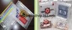 slider zipper bag with white printing for food storage, Shopping / Food / Snacks