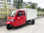 300cc Closed Iron Cabin 3 Wheel Tricycle With Cargo Box For Adult In Columbia
