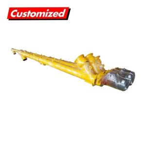 Wholesale Spiral Carbon Steel Screw Conveyor Cement Continuous For Construction Needs from china suppliers