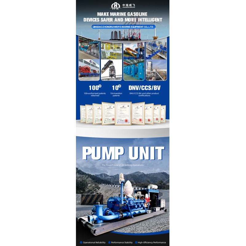 API Drilling Mud Pump System Engine Driven Mud Pump Skid For Oil Drilling Rig