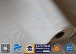 1200g 1.3mm White Chemical Resistant Thermal Insulation High Silica Cloth