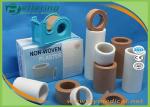 Non Woven Micropore Adhesive Plaster Tape / Paper Surgical Tape With Dispenser