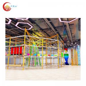 Wholesale Indoor Playground Rope Wall Obstacle Course Colorful Customized from china suppliers