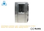 GMP Pharmaceutical Stainless Steel Air Shower Room With Three Side Blowing