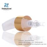 Luxury Metal Closure Shower Gel Body Wash Dispenser Pump For Plastic Bottle