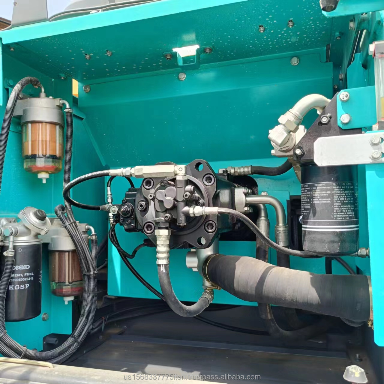 Kobelco SK350 Excavator Original Hydraulic Cylinder and 1M³ Bucket Capacity for Market
