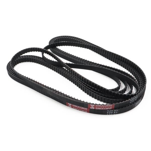 CR Glass Fiber Fabric Sinoconve L Rubber Belt Timing Belt with Standard