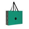 Buy cheap Recyclable custom printed full color paper bags apparel packaging bags with from wholesalers