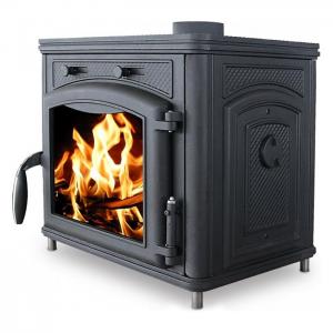 China Custom Cast Iron Wood Burning Heater - Efficient And Durable Cast Iron Antique Fireplace on sale
