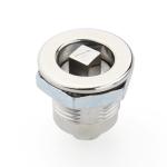 Industrial Hardware Quarter Turn Cam Lock 20*20 Size For Electric Cabinet