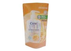 Wholesale 750ml Personal care Stand Up Pouches Bottom Gusset Three Side Sealed from china suppliers