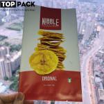 Disposable Food Packaging Pouch Potato Chip Bag Packaging Back Seal