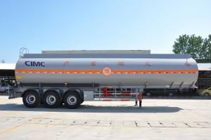 China Tri axle oil tanker trailers 50000 liters fuel tank semi trailer sale on sale