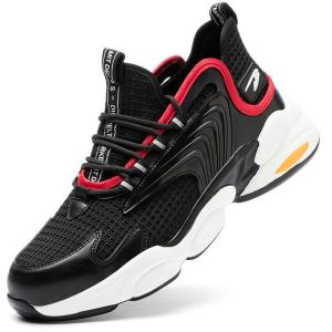 Wholesale Sport Work Shoes Kevlar Anti Stabbing Effect Comfortable Safety Boots Steel Toe Prevent Smashing Prevent Collision from china suppliers