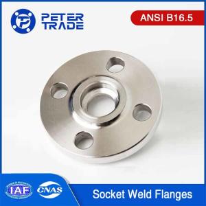 Wholesale ASME B16.5 A105 A350 LF2 A420 SWRF Carbon Steel Socket Weld Pipe Flange Welding Class 150 For Chemical Industry from china suppliers