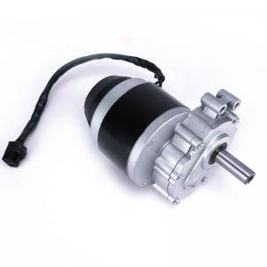 China Two Stage Reducer Wheelchair Motor Low Speed Permanent Magnet Brushed Gear Motor 250W 24V on sale