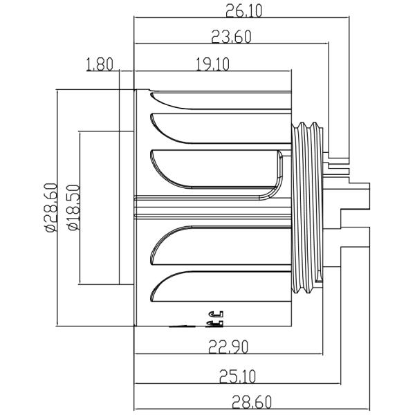 Waterproof Circular Connectors Electrical Plug Socket IP67 Panel Mount Connector 3+6 Pin