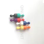 Sintered NdFeB Hook Magnet, N35, Permenent Office Magnets in Purple Color