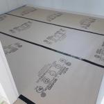 Construction Floor Protection Roll , Breathable Waterproof Floor Protection