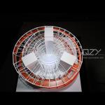 MAD 1/100 Hainan Science And Technology Museum Model Internal Structure