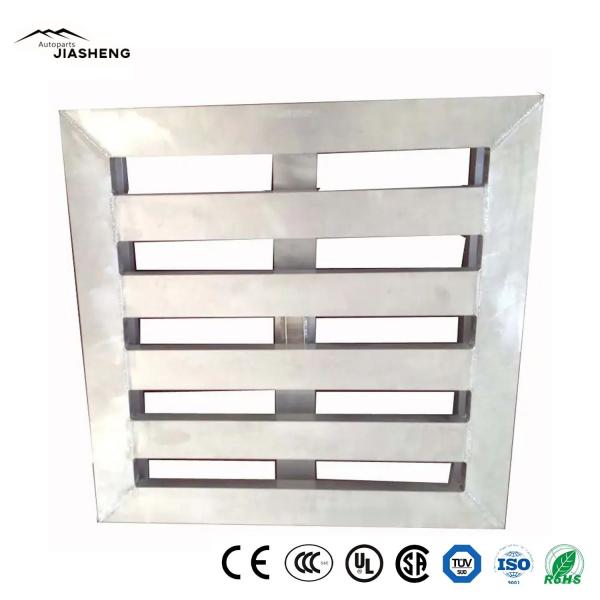Folding Semi-Open Metal Container Transport Warehouse Metal Cage Pallet Good