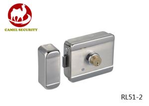 Wholesale Nickel Plate Electric Rim Door Lock , Magnetic Bolt Lock With Keys RL51-2 from china suppliers