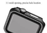 Scratchproof Carbon Aramid Fiber Cover For Apple Watch Series