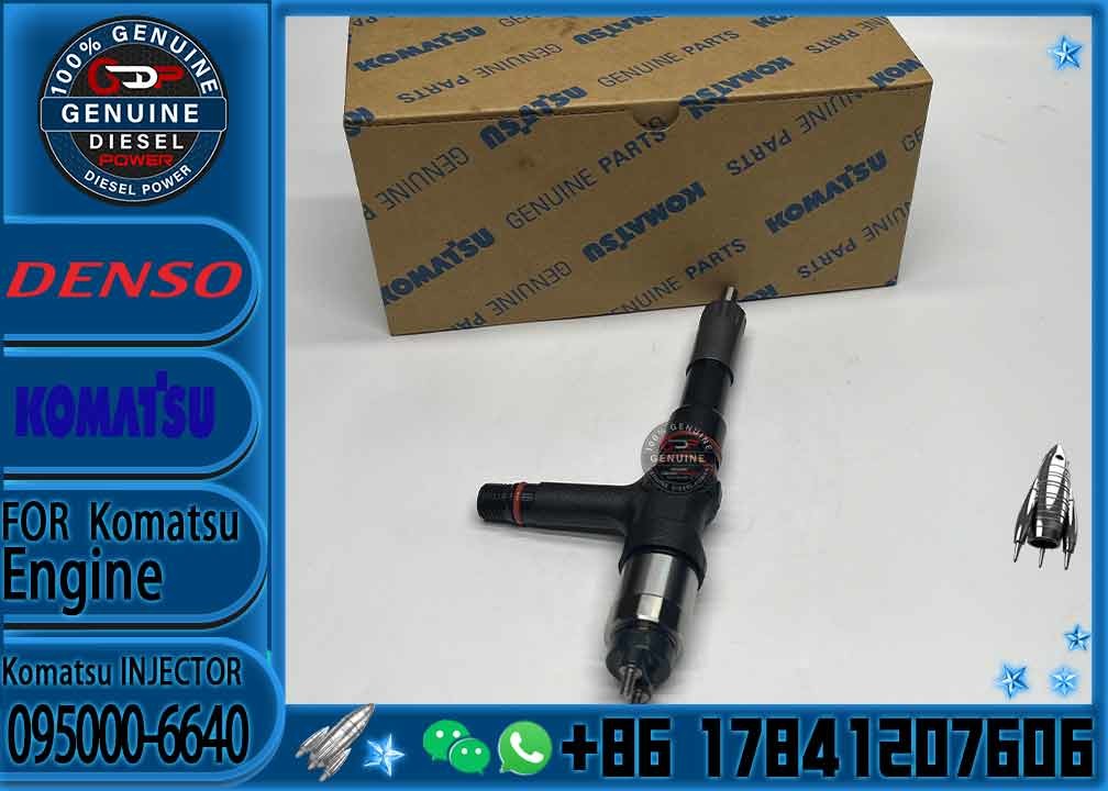 Huida Original/Aftermarket/Rebuild PC400-8 Excavator 6D140 Engine Injector 095000-6640 Used For Komtasu