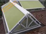 Motorized Romote Control Retractable Skylight Aluminum Conservatory Awning