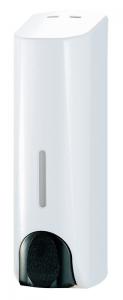 China Push - Button Pump White 350ML Wall Mounted Soap Dispenser on sale