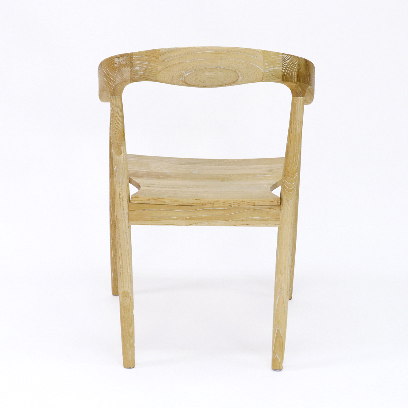Villa Modern Stackable Solid Wood Banquet Wedding Wooden Chair for Dining Room Furniture in Villa