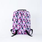 Nylon Ladies Laptop Backpack Set Waterproof 3 Piece School Bag