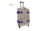 Canvas Internal Trolley Soft Sided Luggage With Spinner Wheels